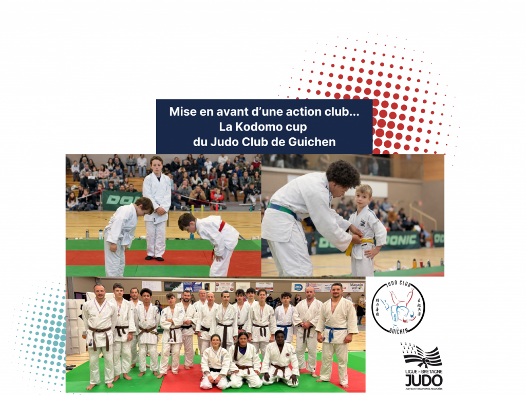 Image de l'actu 'La ligue met à l'honneur le Judo Club de Guichen et sa Kodomo cup'