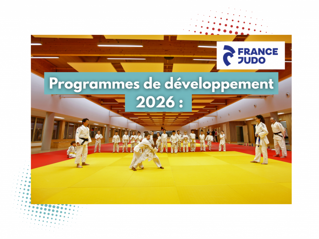 Image de l'actu 'Lancement des programmes de développement du judo - Saison 2026'