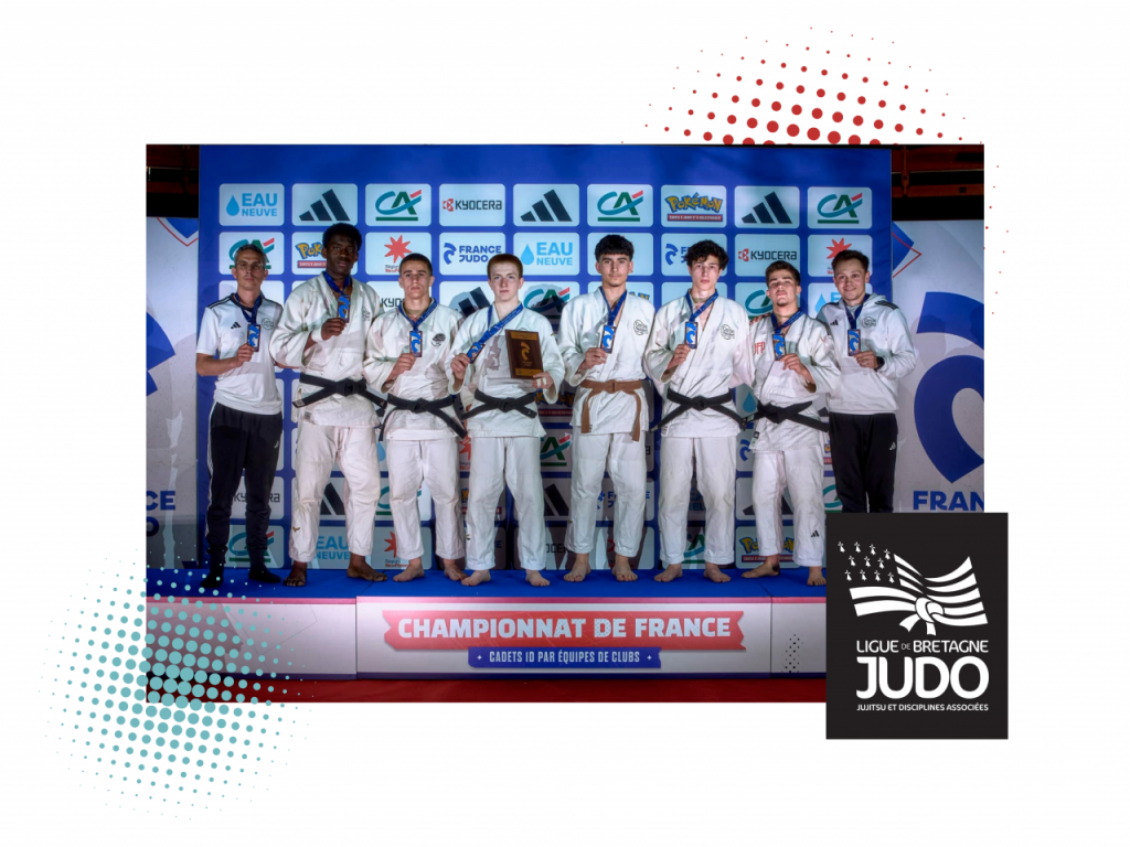 Image de l'actu 'Championnat de France par équipes cadets – 1ère Division : le CPB Rennes Judo monte sur le podium'