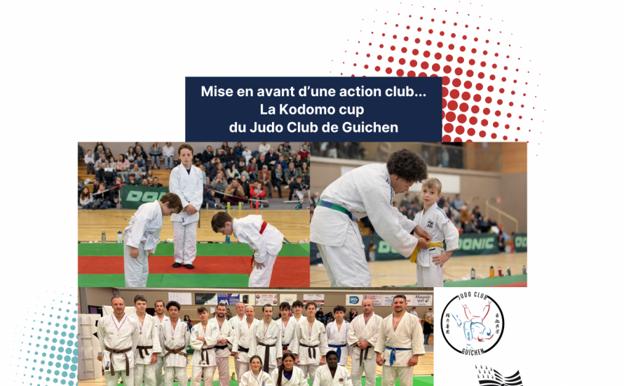 La ligue met à l'honneur le Judo Club de Guichen et sa Kodomo cup
