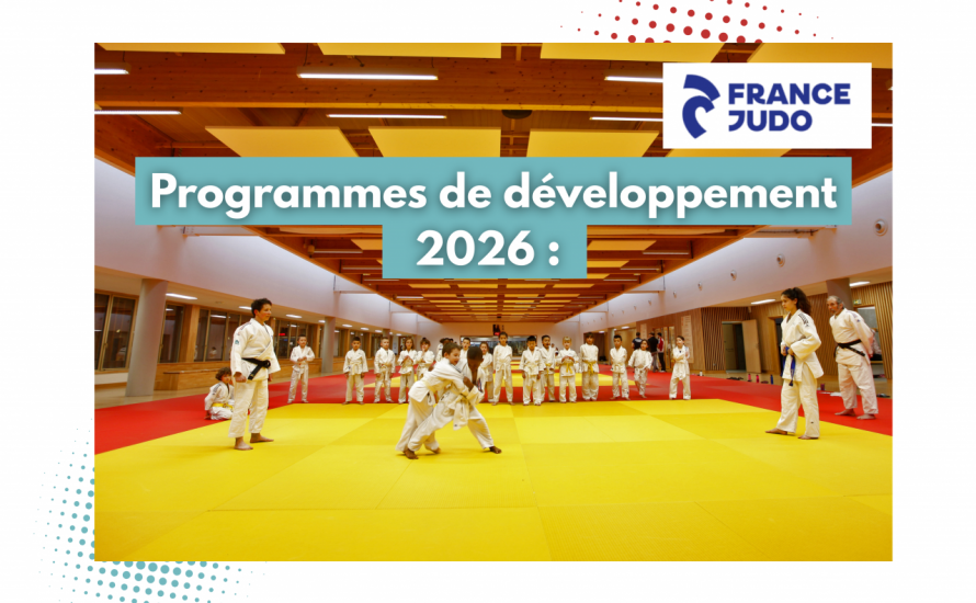 Lancement des programmes de développement du judo - Saison 2026